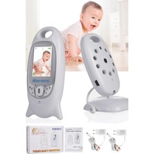 Munico Kameralı Bebek Monitörü Gece Görüşlü Wifili Akıllı Ekranlı Dijital Teksiz Görüntü Ses Uyarıcı Cihaz