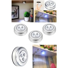 Munico 3 Adet Pilli Stop Lamba Kamp Çadır Gardrop Merdiven Dolap Lambası Aydınlatma Tr Her Yere Yapışabilen