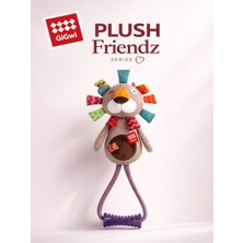 GiGwi Plush Friendz Sesli Peluş Aslan - Çekiştirme Oyuncağı