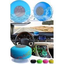 Munico Araba Duş Banyo Spa Heryerde Kullanılabilir Vantuzlu Speaker Hoparlör Bluetooth Ses Sistemi Tuşlu