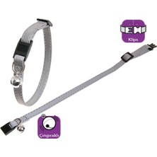 Karlie Storozal Karlıe Reflektörlü Kedi Tasma Çıng. 30CM Gümüş