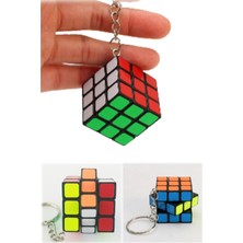 Munico Mini Zeka Küpü Anahtarlık Stres Atıcı Hediyelik Oynanabilen Mini Zeka Küpü Oyuncak Keyifli Eğlence