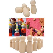 Munico Kiti Dahil 6 6 Vücut Boy Boy Grafiti Renk Boya Dıy Bebekler Ahşap Ahşap Bebekler P  Için Ideal Seçim