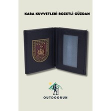 Outdoorun Kara Kuvvetleri Rozetli Cüzdan