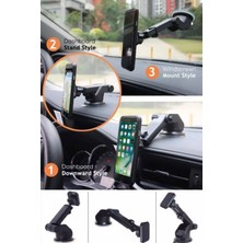 Munico Profesyonel Tüm Telefonlar Için Manyetik Araba Tutucu Cep Telefonu Tutucu Standı Araç Navigasyon Gps