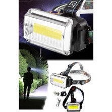 Munico LED Kafa Lambası Şarjlı 3 Renk 4 Mod Konforlu Kamp Izcilik Yürüyüş Güvenlik Kullanımı