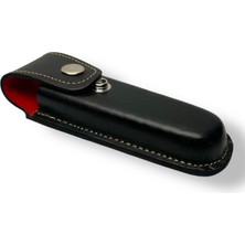 Çarşıbaşı41 Deri Çakı Kılıfı Bıçak Kılıfı No:5 Siyah (Kapalı Hali 11CM - 14CM Arası Çakılar Içindir)
