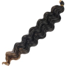 DS LLC Ieg™ Su Dalgası Saç - Siyah Karamel Ombreli DSLLC-RSİEG248