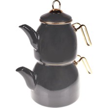 UltraMint Gri Sultani Çaydanlık Takımı, Şık ve Kullanışlı Set