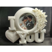 TriVox3D I Love You Dekoratif Fotoğraf Çerçevesi