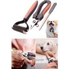 Munico Her Cinse Uyumlu Kaliteli 3 Parça Törpü & Makas & Tarakköpekler Için Kaliteli Paslanmaz Çelik 3'lü