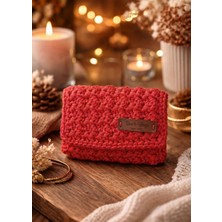 El Yapımı Örgü Bozuk Para Cüzdanı ve Kartlık - Şık Gece Portföyü