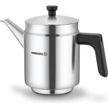 UltraMint Şık ve Dayanıklı 2,6 L Satin Demlik, Kahve ve Çay Için Ideal Seçim