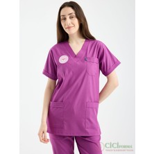 Bayan Mor Hastane Forması