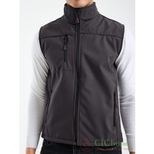 Antrasit Renk Işçi Softjel Yelek