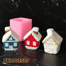 Poyrish 1150 - Silikon Kalıp Mum Kalıbı - Küçük Ev