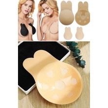 Munico Göğüs Toparlayıcı ve Dikleştirici Bant 1 Çift Sütyensiz Kullanım Askısız Silikon Dolgun Gösterici