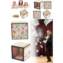 Munico Çocuklar Için Eğlenceli Eğtici Sihirbazlık Başlangıç Kutusu Sihir Oyunu Sihirli Kumbara Para Kayıp