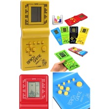 Munico Klasik Tetris Oyun Makinesi Retro LCD Ekran Elektronik Oyun Oyuncak Nostalji Eski Tip Tetris Oyuncak