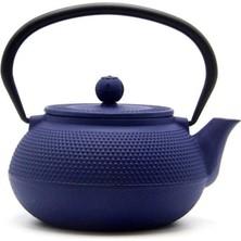 UltraMint Mavi Japon Tarzı Döküm Demlik 300 Cc, Şık ve Dayanıklı Çay Demliği