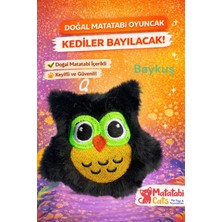 Matatabi Cats Owl Peluş Kedi Oyuncağı – Matatabi Içerikli, Dayanıklı, Kediler Için Eğlenceli Oyuncak