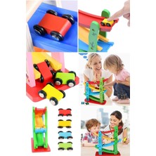 Munico Ahşap Yarış Eden Bebekler Için Gelişimsel 7 Rampa Fizik Belli Eğitici Arabası K  ile Pratik Kullanım