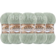 5'li Paket Alize Angora Gold 515-BUZ Mavisi