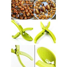 Munico Ergonomik Pratik Ezmeden Çizen Kestane Kesici Ceviz Pense Kelepçe Klipsli Kraker Kaliteli