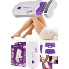 Munico Bayanlara Özel Finish Touch Şarjlı Kablosuz Epilatör Unisex Özel Bölge Makinesi Temizlik Seti Pratik