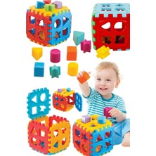 Munico Bebekler Için Eğitici ve Zihin Geliştirici Bultak Küp Puzzle Zeka Geliştirici Akıllı Eğitim Oyuncağı