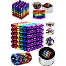 Munico 5mm Manyetik Toplar 216 Manyetik Dekompresyon Manyetik Toplar Bulmaca Dekompresyon Oyuncak Sihirli