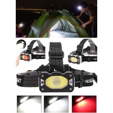 Munico Bisikletçi Inşaatçı Madenciler Için Depremde Enkaz Kaldırma Sensörlü Barete Takılabilir Kafa Lambası