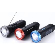 Epilons Güneş Enerjili Bluetooth Radyo Özellikli Kamp El Feneri