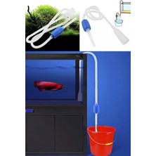 Munico Akvaryum Bakım Aparatı Akvaryum Temizleme Tahliye Sifonu Su Değişim Çakıl Temizleme Emme Hortum Boru