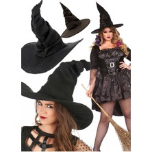 Munico Kostüm Partisi Için Ideal Harry Potter Cadılar Bayramı Şapkası Cadı Şapkası Yetişkin Boy Cosplay