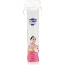 Bambino 100’LÜ Disk Makyaj Temizleme Pamuğu – Tüylenmeyen & Kalıntı Bırakmayan Pamuk Ped