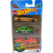 Hot Wheels 3'lü Araba Seti - Set 12, BYKTBC2784HW