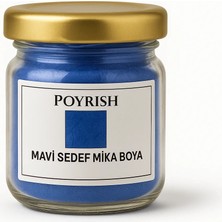 Poyrish Mavi Sedef Mika Boya 10 Gr.