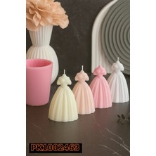 Poyrish PK1002463 - Silikon Kalıp Mum Kalıbı Gelinlik