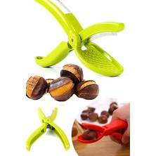 Munico Hızlı Kestane Klipsi Ceviz Pensesi Metal Fındıkkıran Sheller Mutfak Aletleri Kestane Kesici Aleti