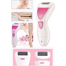 Munico Kablosuz 4 In 1 Elektrikli Epilatör Tüm Vücut Kol Bacak Bikini 0 Kıl Temizleyici 4 Başlık Set