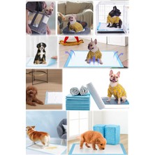 Munico 10 Adet Büyük Boy 90 x 60 cm Köpekler Için Eğitici Su Geçirmez Emici Köpek Çiş Pedi 10'lu Idrar Pedi