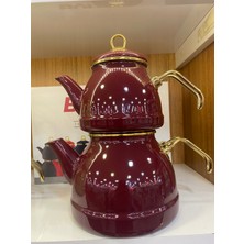 UltraMint Paslanmaz Emaye Çaydanlık, Şık ve Dayanıklı Mutfak Gereci