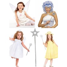 Munico Doğum Günü Partisi Cadılar Bayramı Değneği Asa Yıldız Değnek Peri Prenses Sopa Fantezi Elbise Kızlar