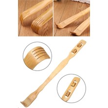 Munico Gevşeme Taşınabilir Masaj Rulo Yardım Çubuğu Masaj Silindiri Bambu Sırt Çizici Anti-Kaşıntı Aracı