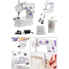 Munico Hız Ayarlı Kaliteli Dikiş Makinesi Taşınabilir Elektrikli Dikiş Makinesi Sessiz Pratik Dikme Seti