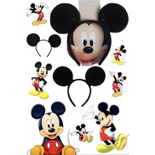 Munico Minnie Mouse Taç Fare Tacı Kafa Bandı Eğlence Çocuklar Için Hediyelik Kafa Taçı Çizgi Film Aksesuar