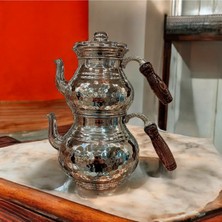 UltraMint El Yapımı Bakır Çaydanlık, Dövme Desenli, Osmanlı Tarzı, 1.5l