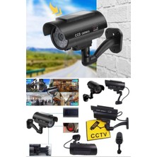 Munico Güneş Enerjili  Kamera Yüksek Simülasyon Cctv Yanıp Sönen Kırmızı LED Ev Güvenlik