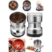 Munico Elektrikli Kahve Değirmeni Elektrikli Tahıl Fındık Çekirdekleri Baharatlar Tahıllar Öğütücü Makinesi